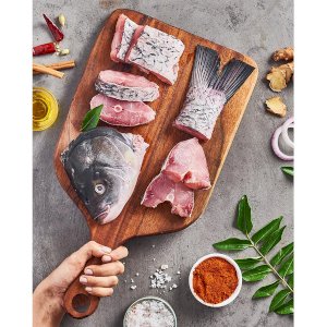Catla fish meat
